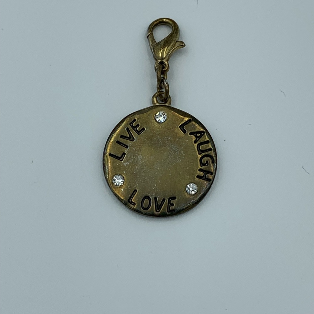 Live laugh love inspirational charm